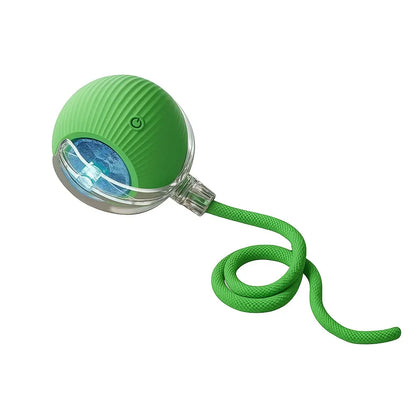Mizusu Interactive Rolling Ball Cat & Dog Toy with 2 Extra Tails