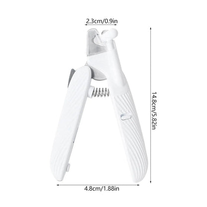 2-in-1 Pet Nail Clipper with LED Light for Enhanced Visibility