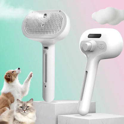 Say goodbye to pet hair and odors with the Catpick Spray Hair Removal Comb! 🐾✨ One button is all it takes for a cleaner, happier home! #PetCare #FurFree #HappyPets