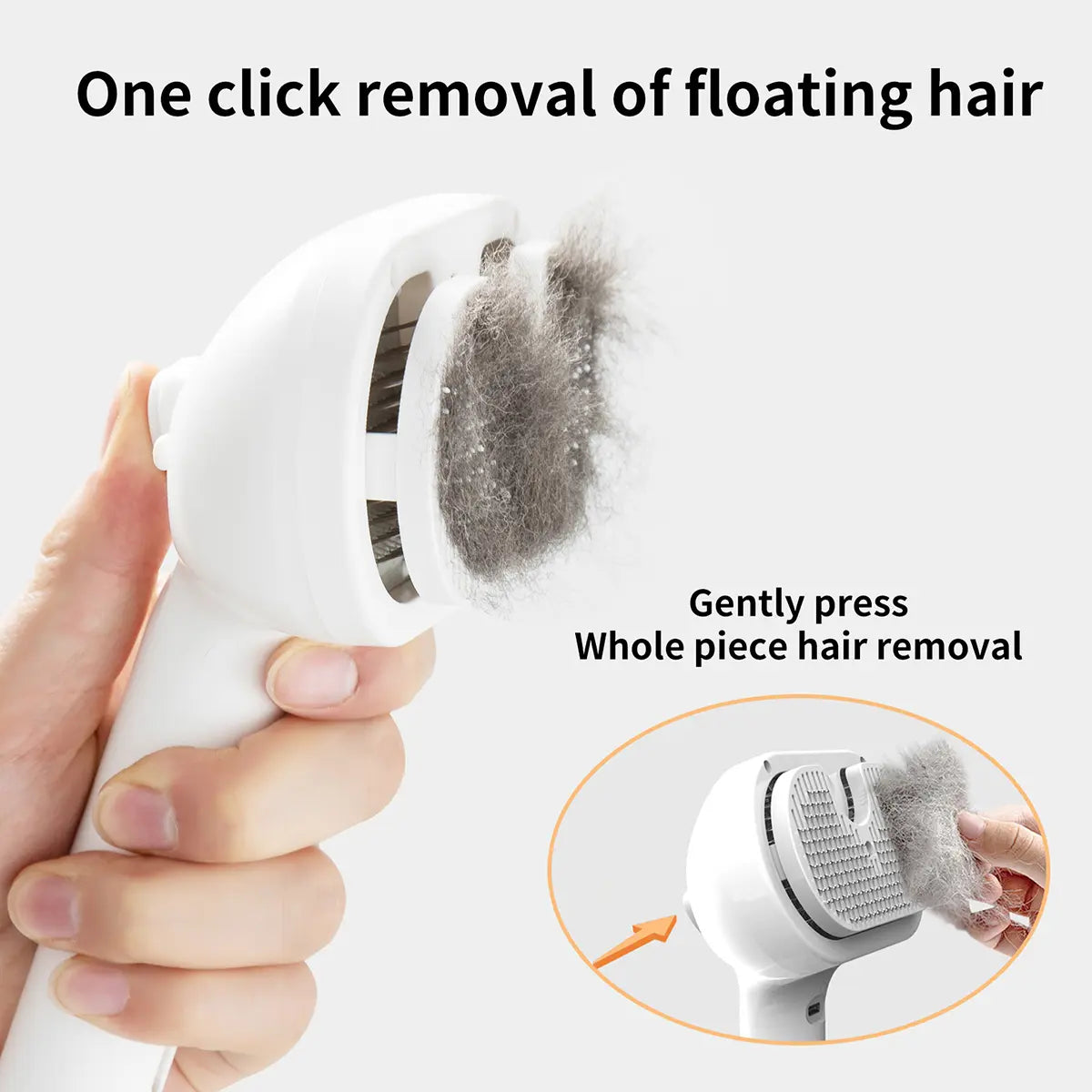 Say goodbye to pet hair and odors with the Catpick Spray Hair Removal Comb! 🐾✨ One button is all it takes for a cleaner, happier home! #PetCare #FurFree #HappyPets